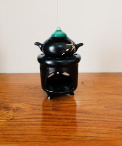 Đèn đốt tinh dầu bằng nến kiểu dáng ấm trà 4